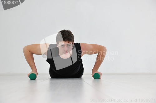 Image of man fitness workout