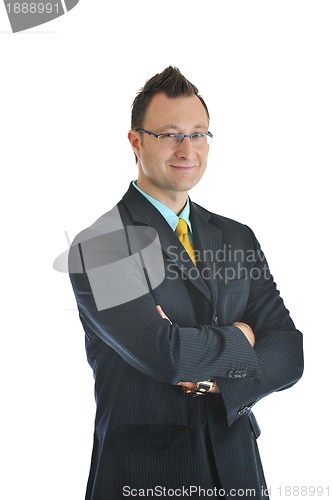 Image of businessman isolated