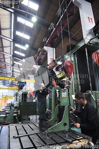 Image of industry workers people in factory