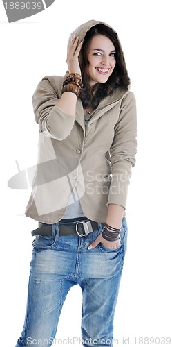 Image of woman fashion isolated