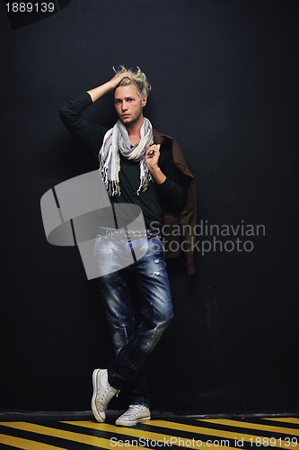 Image of Portrait of an handsome man