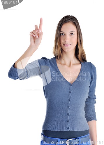 Image of woman fashion isolated