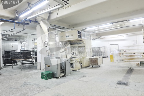 Image of bread factory production