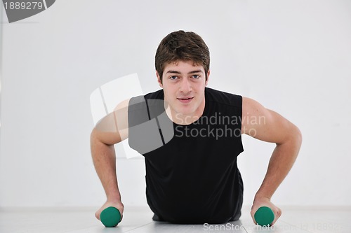 Image of man fitness workout