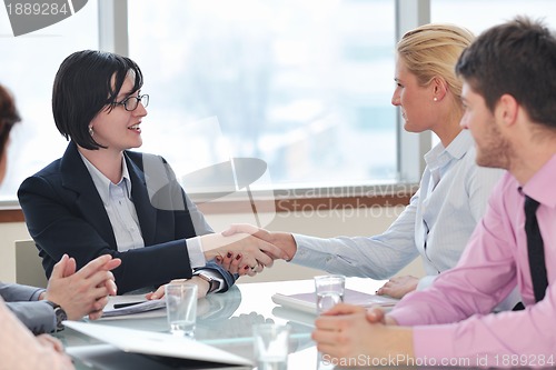 Image of business people at meeting