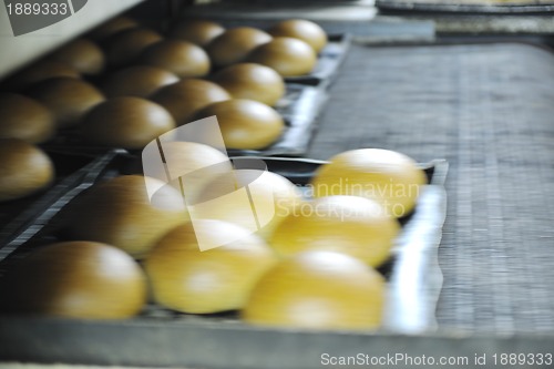 Image of bread factory production