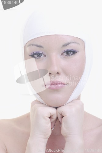 Image of woman face surgery