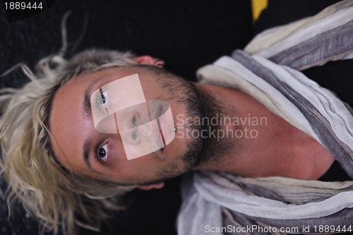 Image of Portrait of an handsome man