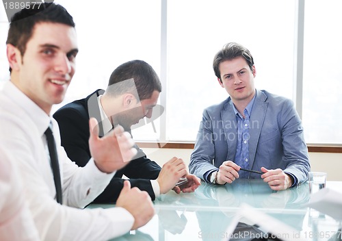 Image of group of business people at meeting