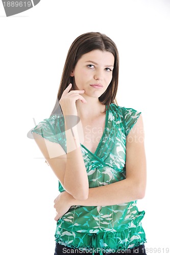 Image of woman fashion isolated