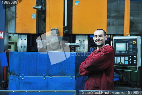 Image of industry workers people in factory