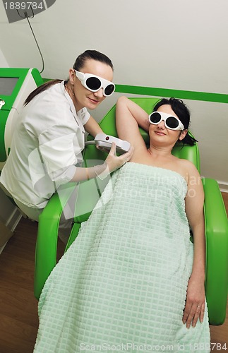 Image of skincare and laser depilation