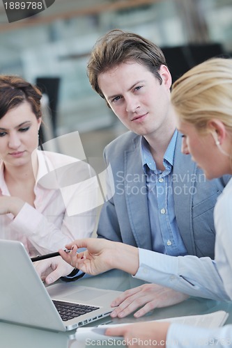 Image of group of business people at meeting