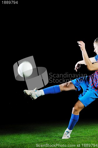 Image of football player in action