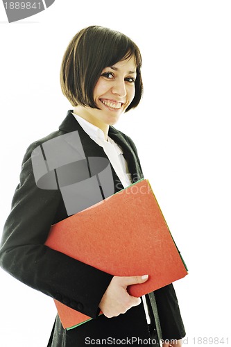 Image of one business woman 
