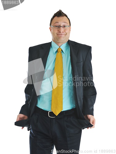 Image of businessman isolated