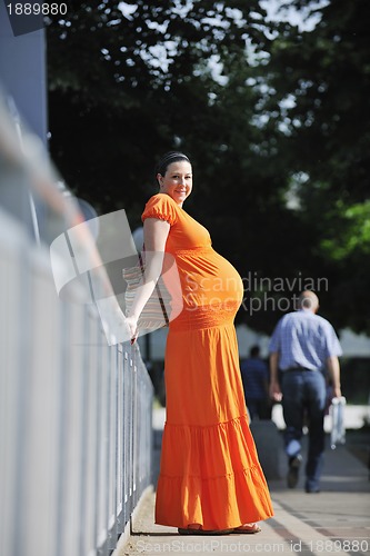 Image of happy pregnancy