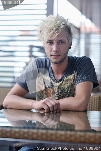 Image of Portrait of an handsome man