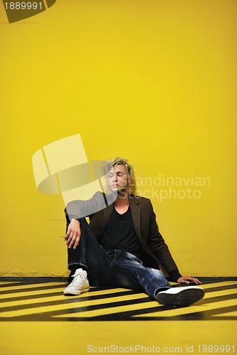 Image of Portrait of an handsome man