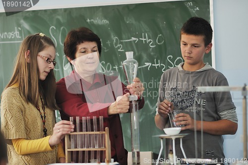 Image of science and chemistry classees at school