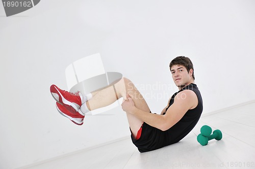 Image of man fitness workout