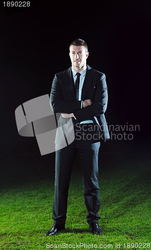 Image of business man in sport