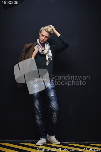 Image of Portrait of an handsome man