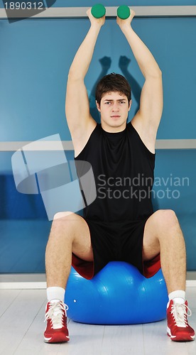 Image of man fitness workout