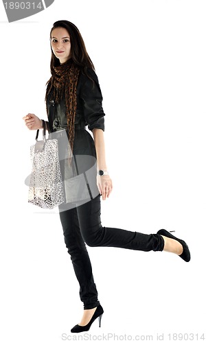 Image of woman fashion isolated