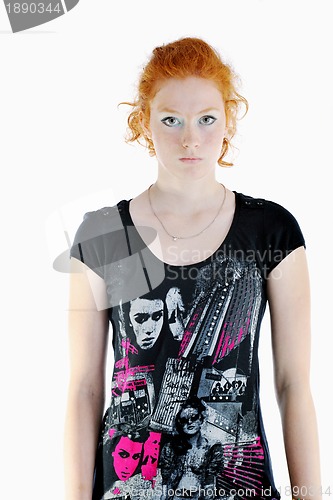 Image of woman fashion isolated