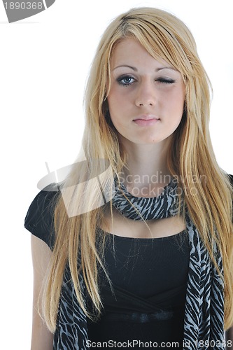 Image of woman fashion isolated