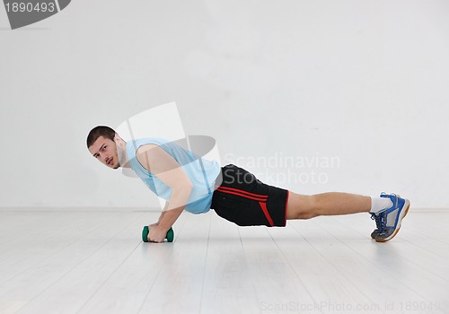 Image of man fitness workout
