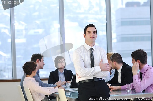 Image of business people at meeting