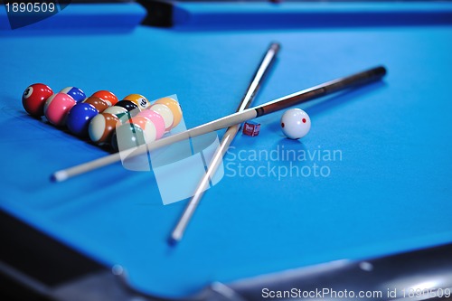 Image of billiard balls