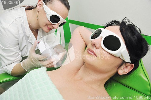 Image of skincare and laser depilation