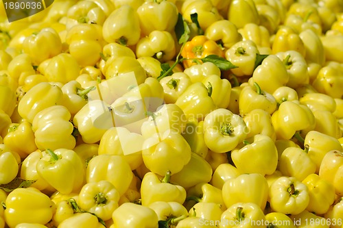 Image of fresh organic food peppers