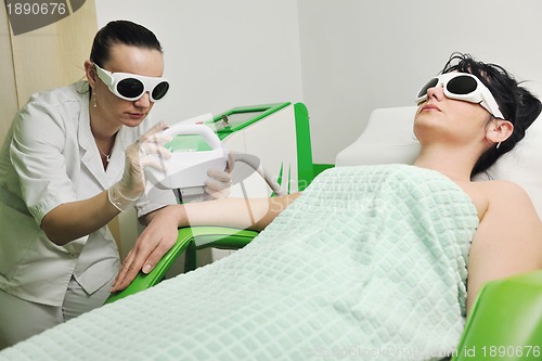 Image of skincare and laser depilation