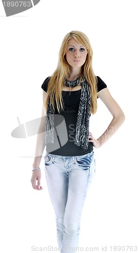 Image of woman fashion isolated