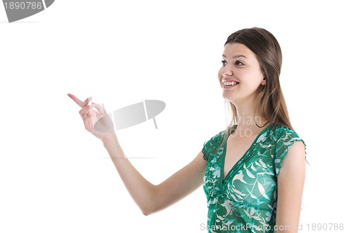 Image of woman fashion isolated