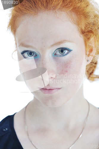 Image of woman fashion isolated