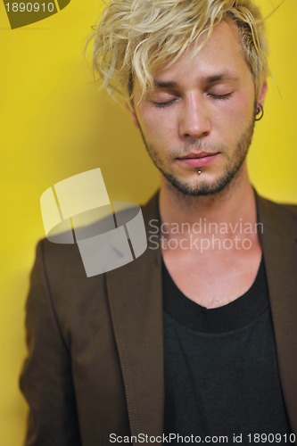 Image of Portrait of an handsome man