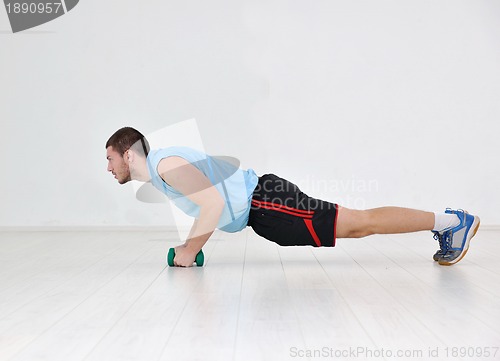 Image of man fitness workout