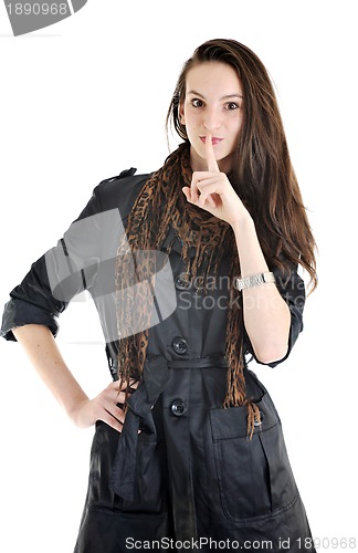 Image of woman fashion isolated