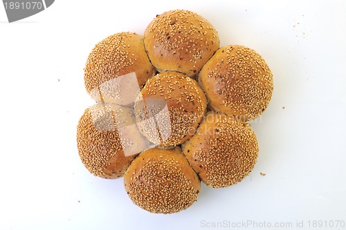 Image of bread food isolated