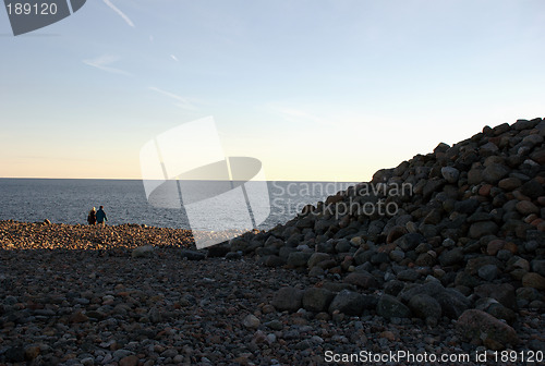 Image of Two people at Mølen, Norway