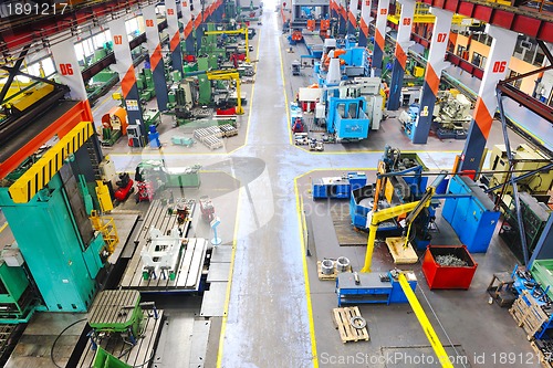 Image of metal industy factory indoor