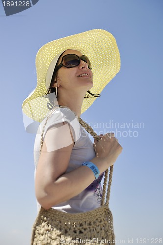 Image of woman travel fashion