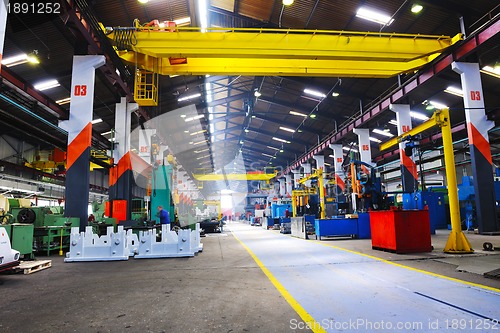 Image of metal industy factory indoor