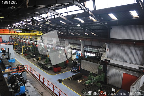 Image of metal industy factory indoor