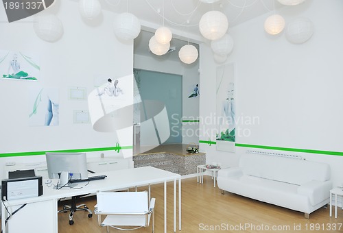 Image of bright and modern office indoor